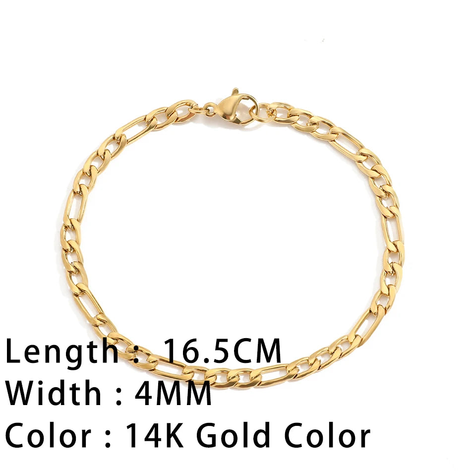 SUNIBI Classic Snake Trend Fashion Chain Bracelets for Women