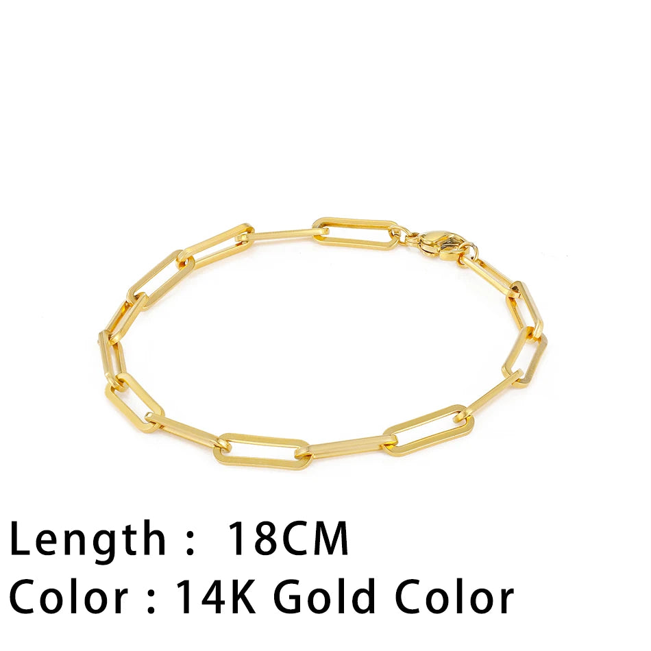 SUNIBI Classic Snake Trend Fashion Chain Bracelets for Women