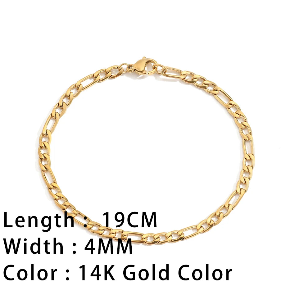 SUNIBI Classic Snake Trend Fashion Chain Bracelets for Women