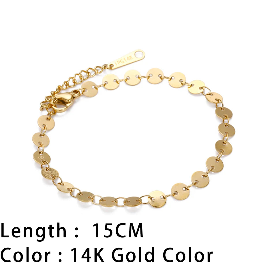 SUNIBI Classic Snake Trend Fashion Chain Bracelets for Women