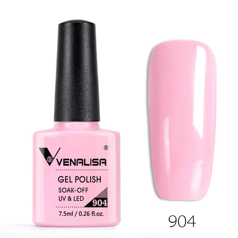 Venalisa Fashion Bling 7.5ml Nude Color Series Soak Off UV LED Nail Gel Polish