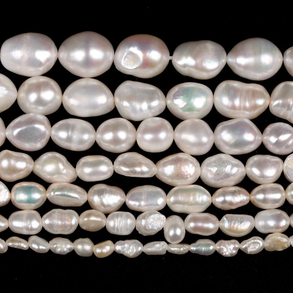 High Quality Natural Freshwater Irregular Shape Pearl Loose Beads