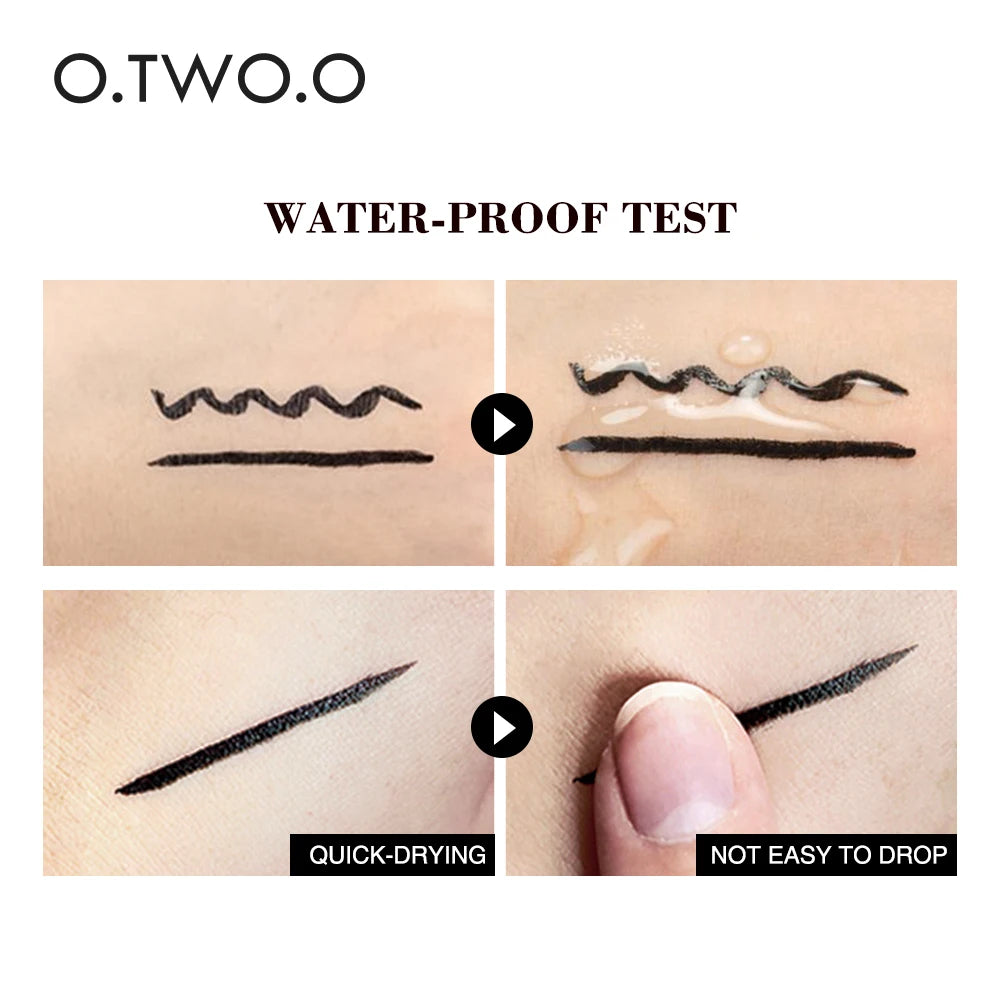 O.TWO.O Waterproof Stamp Black Liquid Pen Eyeliner