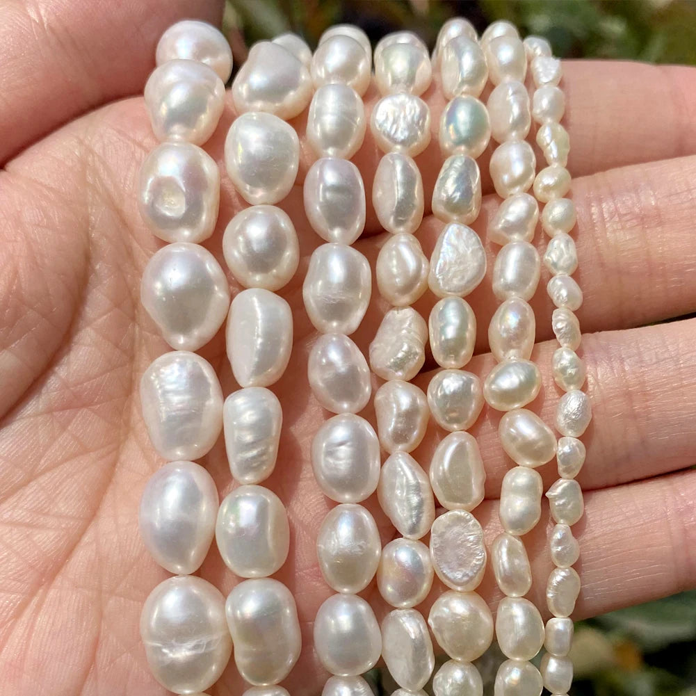 High Quality Natural Freshwater Irregular Shape Pearl Loose Beads