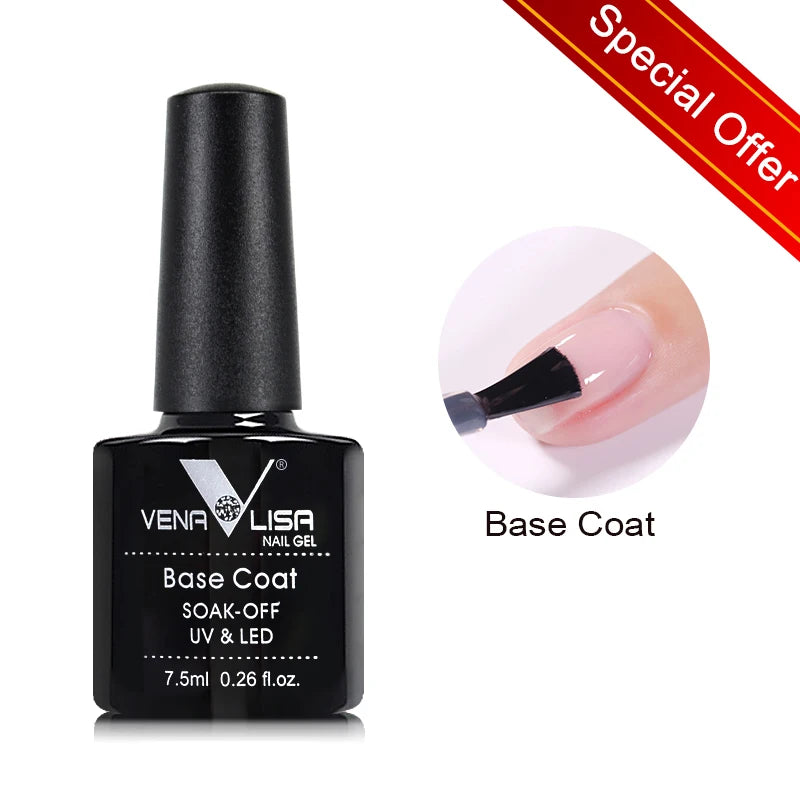 Venalisa Fashion Bling 7.5ml Nude Color Series Soak Off UV LED Nail Gel Polish