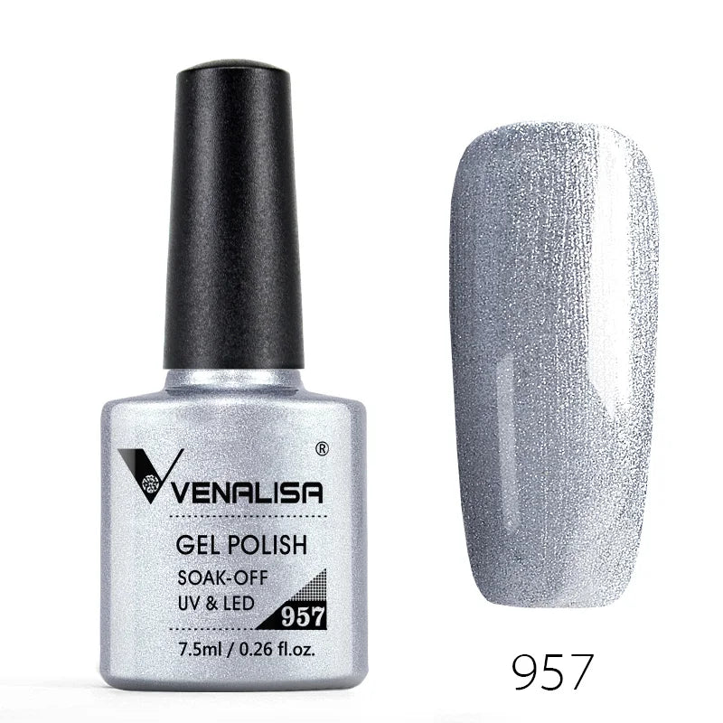 Venalisa Fashion Bling 7.5ml Nude Color Series Soak Off UV LED Nail Gel Polish