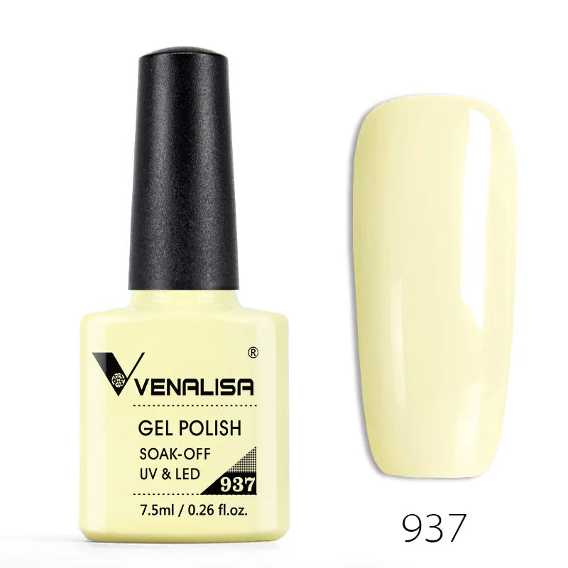 Venalisa Fashion Bling 7.5ml Nude Color Series Soak Off UV LED Nail Gel Polish