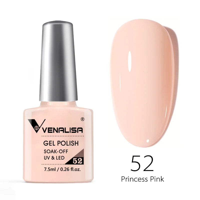 Venalisa Fashion Bling 7.5ml Nude Color Series Soak Off UV LED Nail Gel Polish