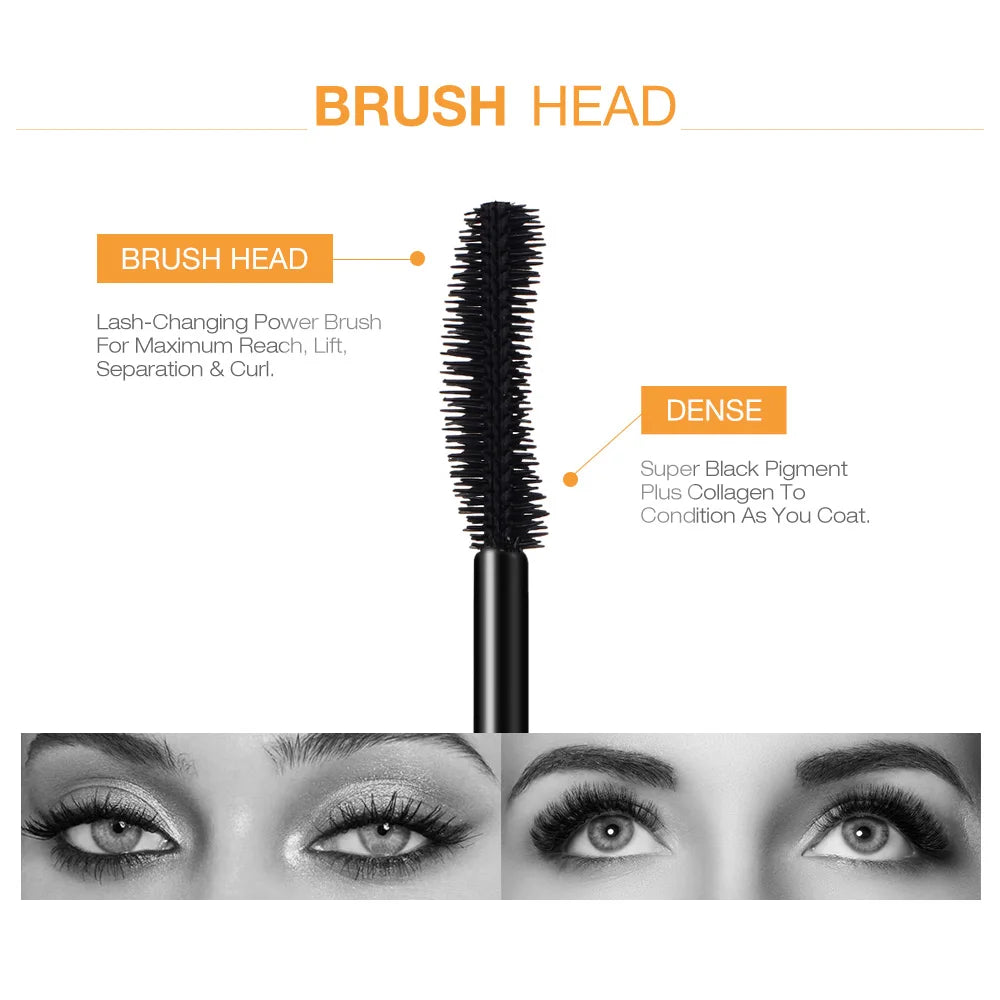 Long Black Thick Lengthening Mascara