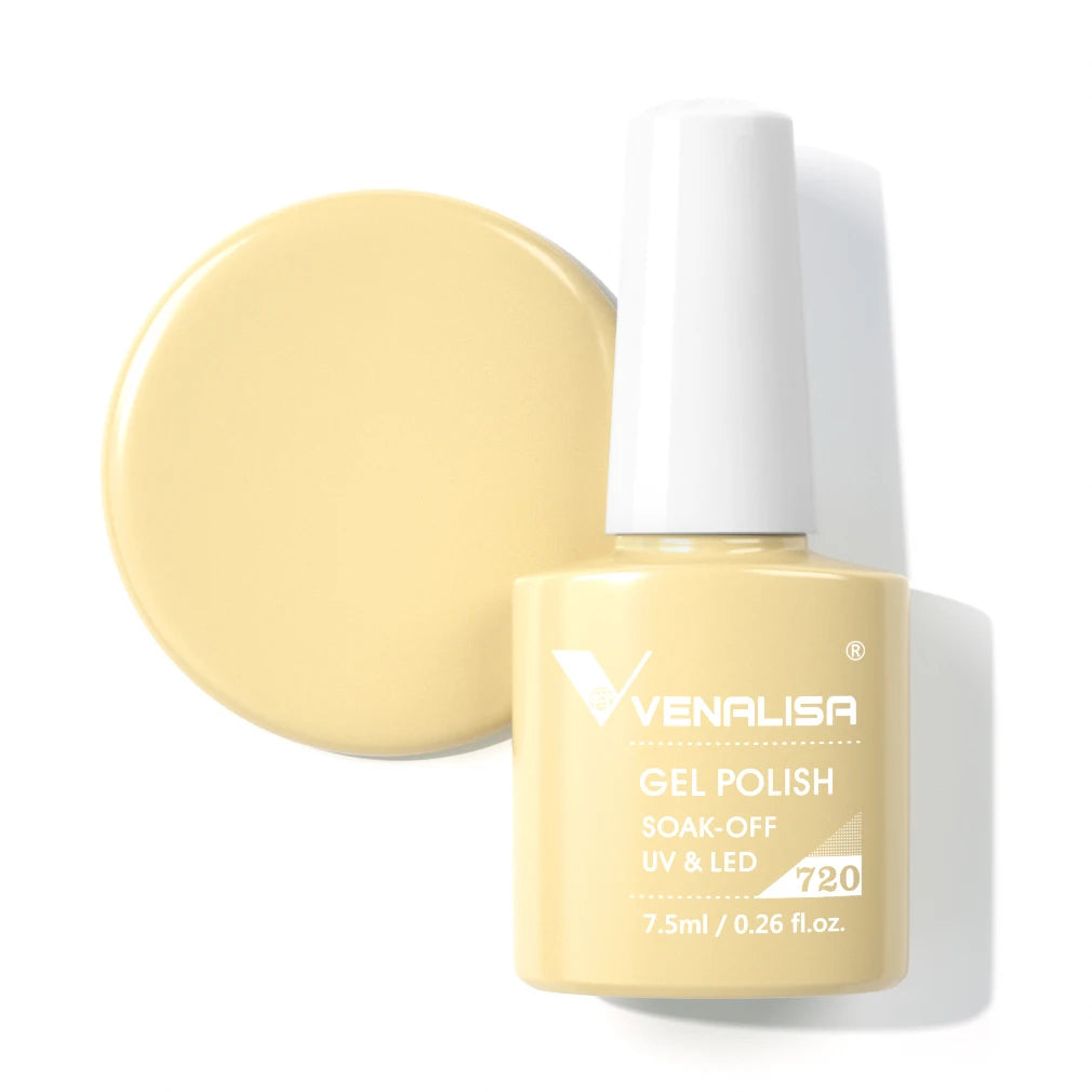 Venalisa Fashion Bling 7.5ml Nude Color Series Soak Off UV LED Nail Gel Polish