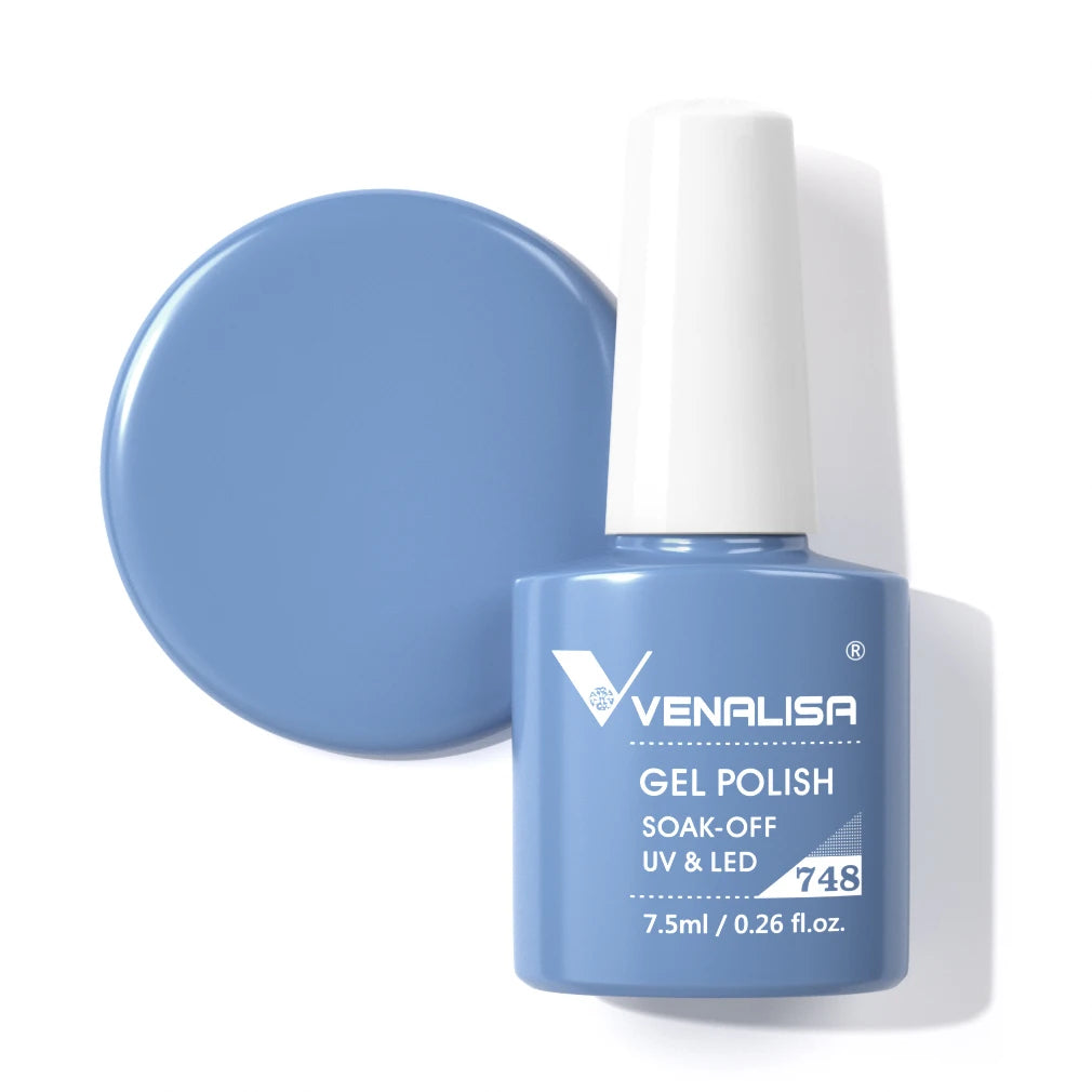 Venalisa Fashion Bling 7.5ml Nude Color Series Soak Off UV LED Nail Gel Polish