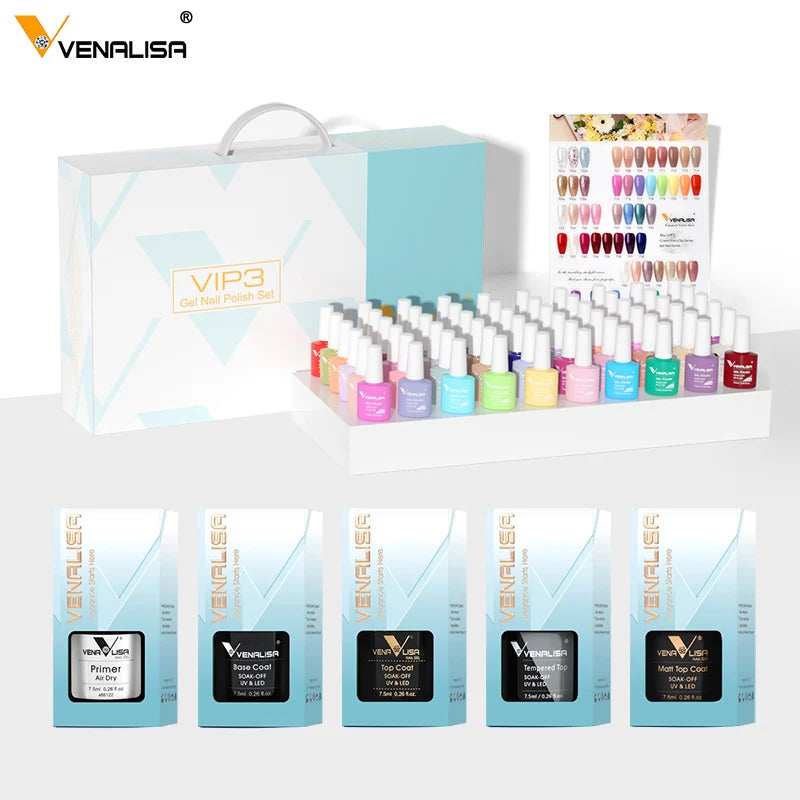 VENALISA Semi Permanent Nail Gel Polish