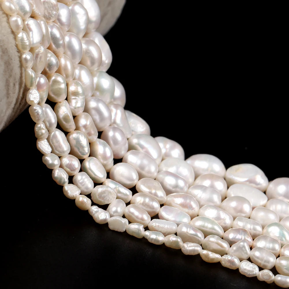 High Quality Natural Freshwater Irregular Shape Pearl Loose Beads