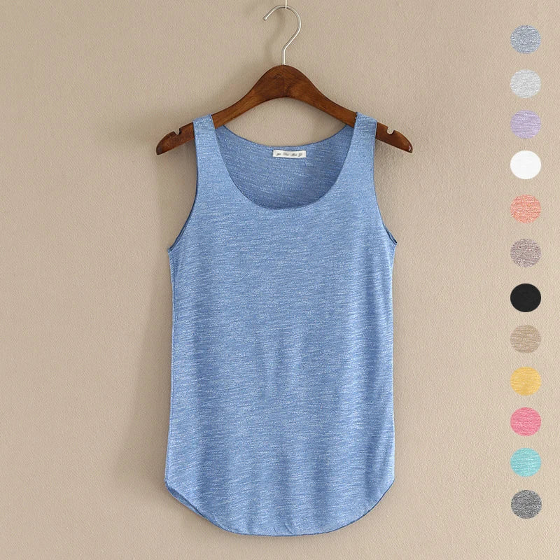 New Loose Model Summer Fitness Tank Top