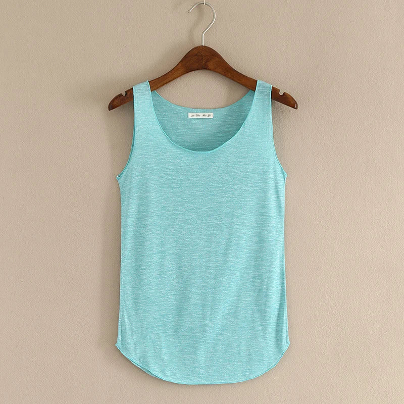 New Loose Model Summer Fitness Tank Top