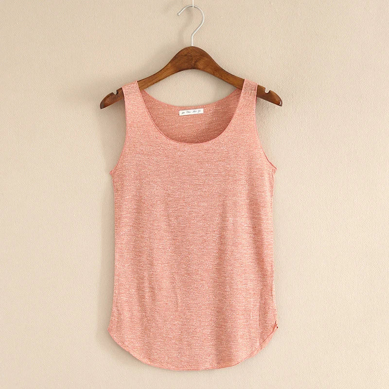 New Loose Model Summer Fitness Tank Top