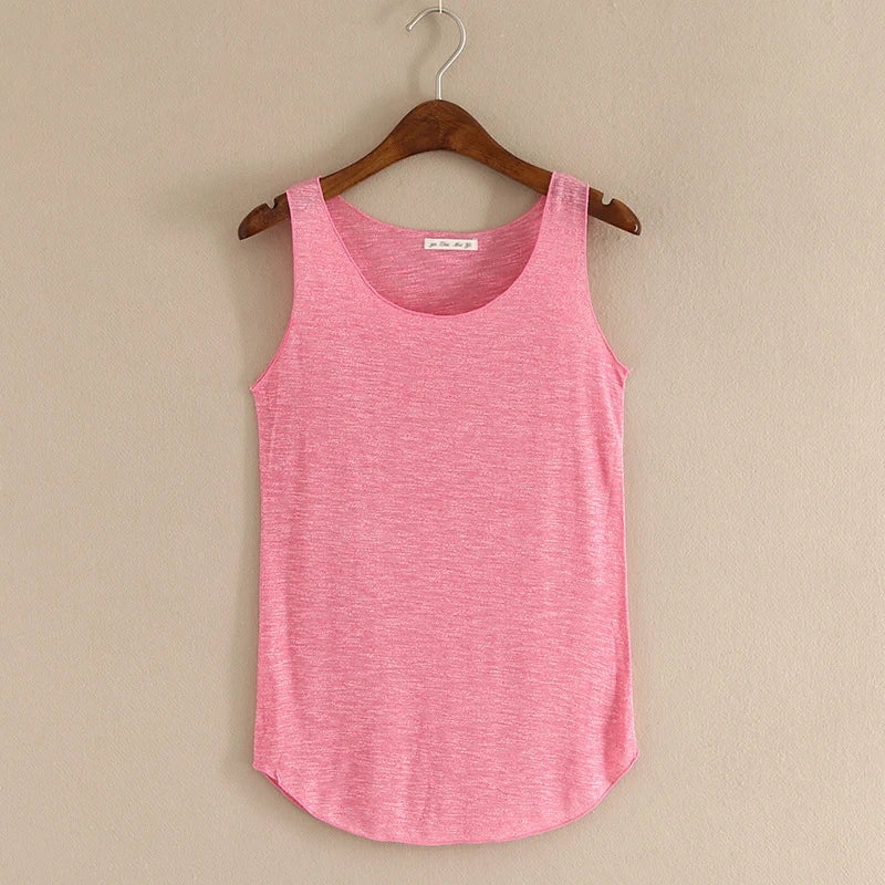 New Loose Model Summer Fitness Tank Top