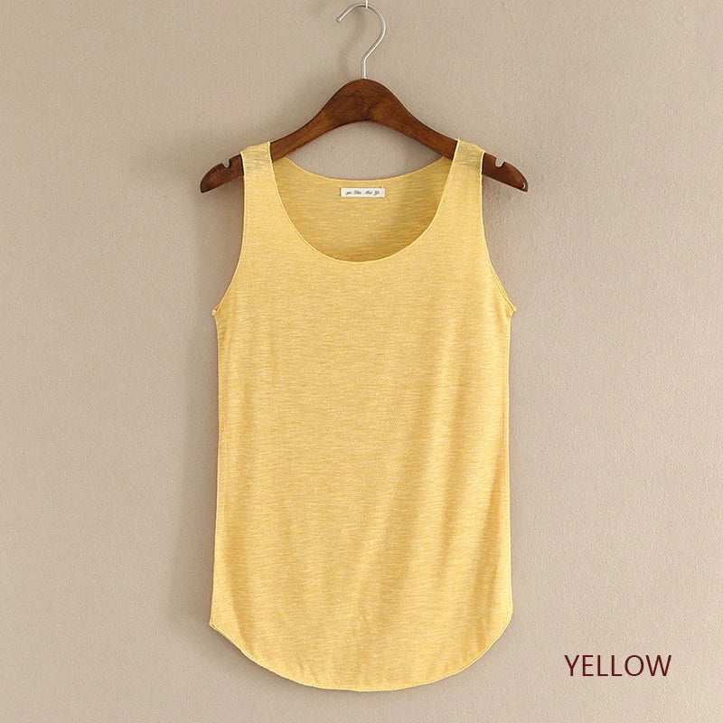 New Loose Model Summer Fitness Tank Top