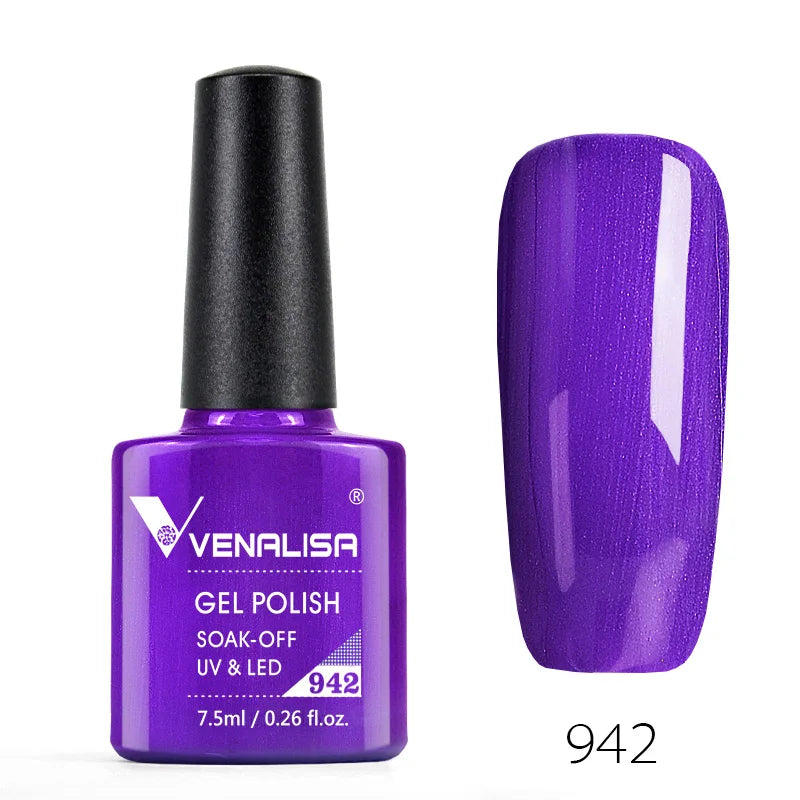 Venalisa Fashion Bling 7.5ml Nude Color Series Soak Off UV LED Nail Gel Polish