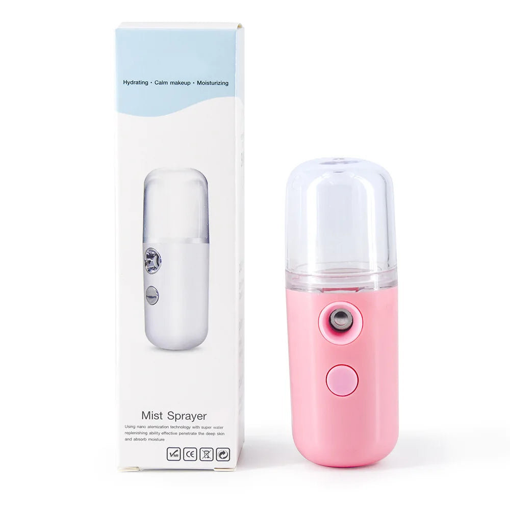 Humidifier Rechargeable USB Mist Facial Sprayer