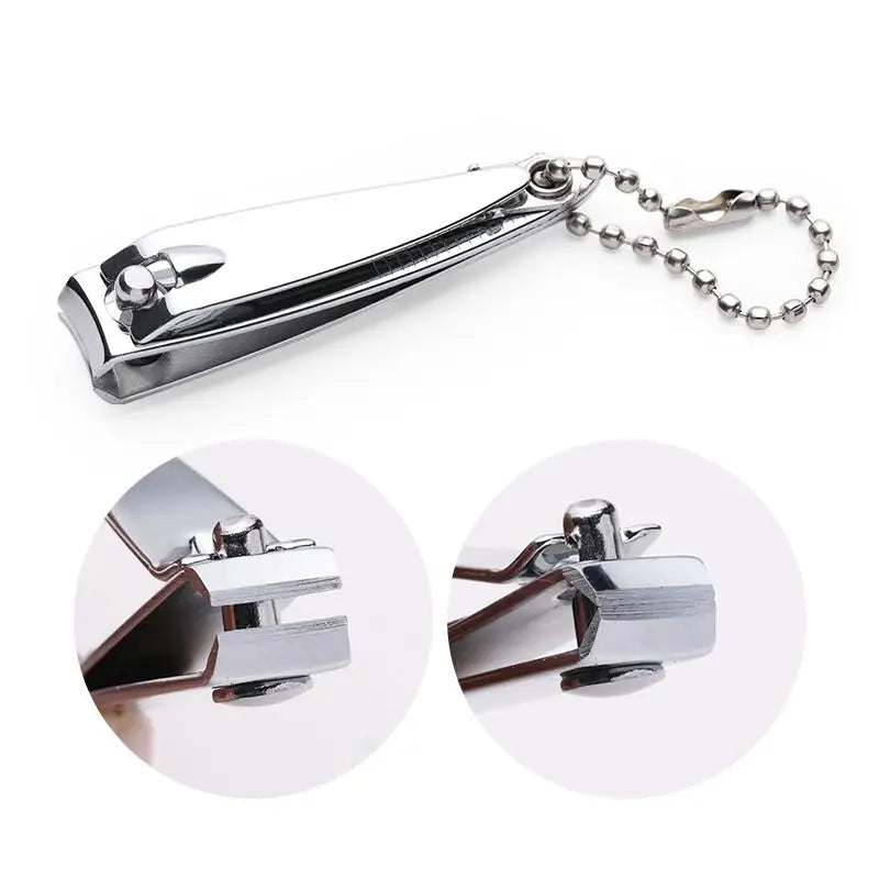 Double-ended Stainless Steel Cuticle Pusher Dead Skin Remover for Nail Care Tool