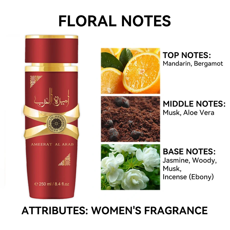 250ML 8.4FL.OZ Arabian Fragrance Perfume for Women