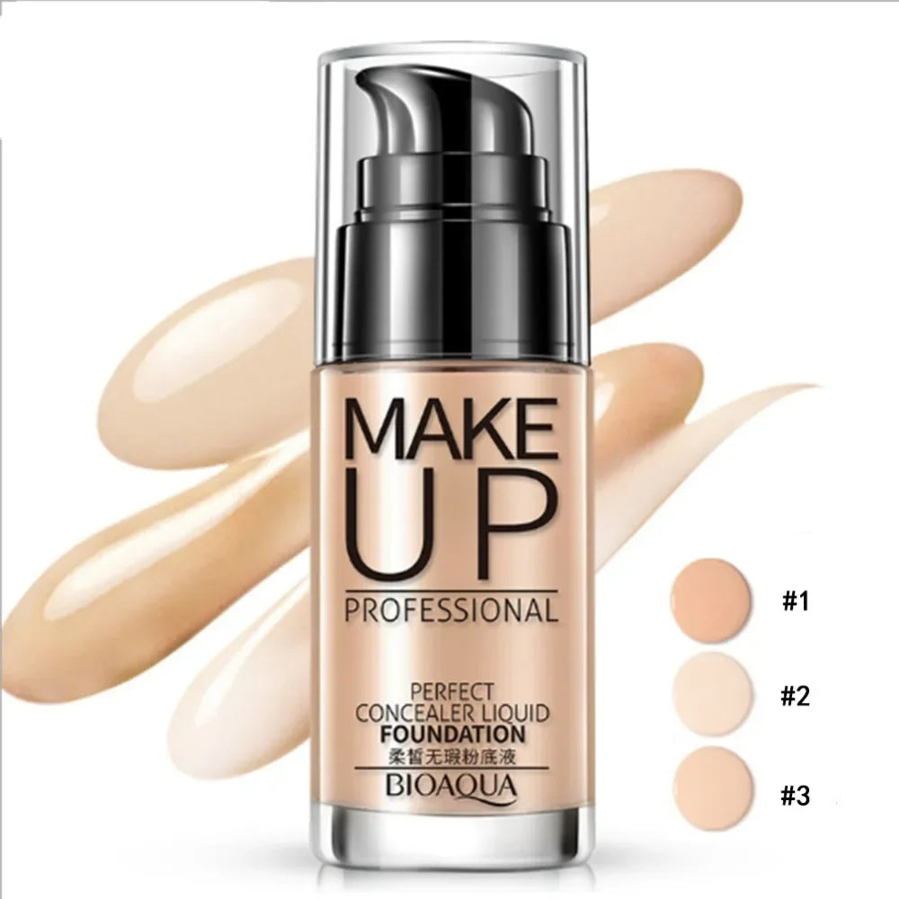 BIOAQUA Face Base Waterproof Liquid Foundation