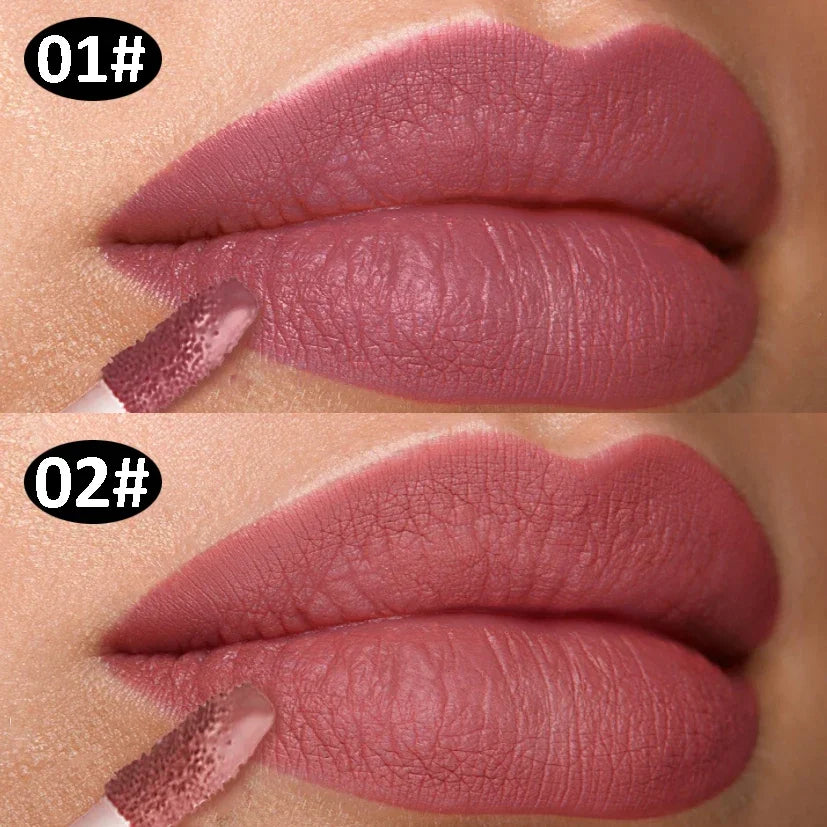 Waterproof Velvet Matte Lipstick Long Lasting Non-stick Liquid Lipsticks