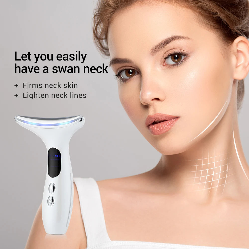 Anti Wrinkle EMS Microcurrent  Face Neck Beauty Device