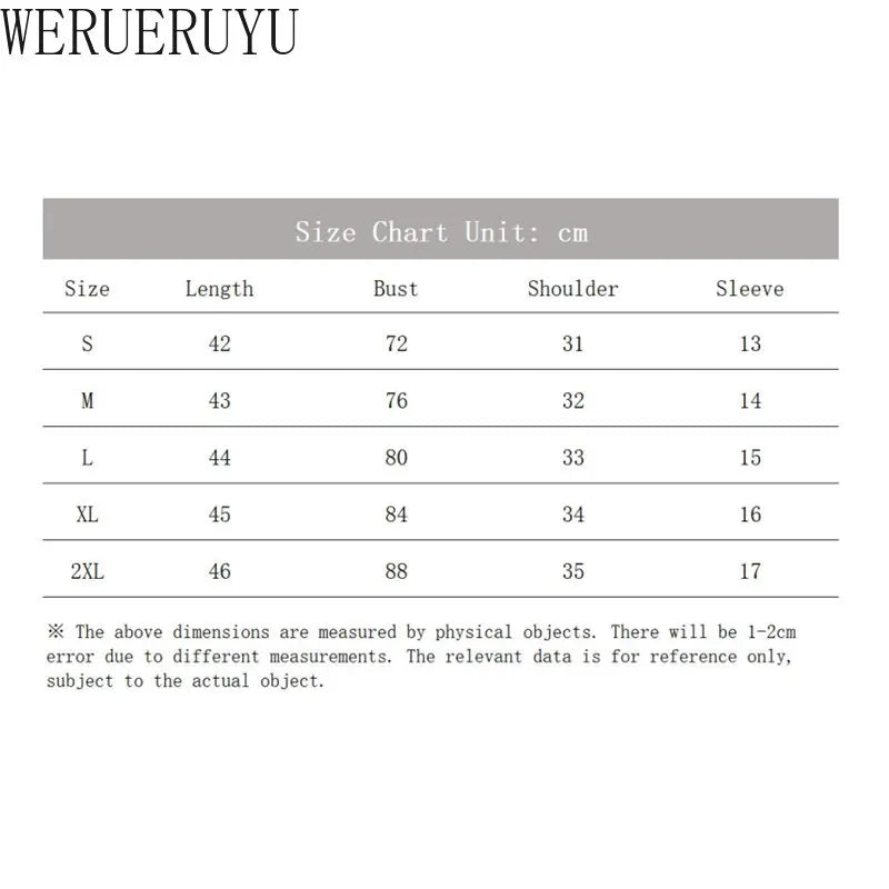 Y2K Summer V-neck Crop Top Short Sleeve Women Clothes