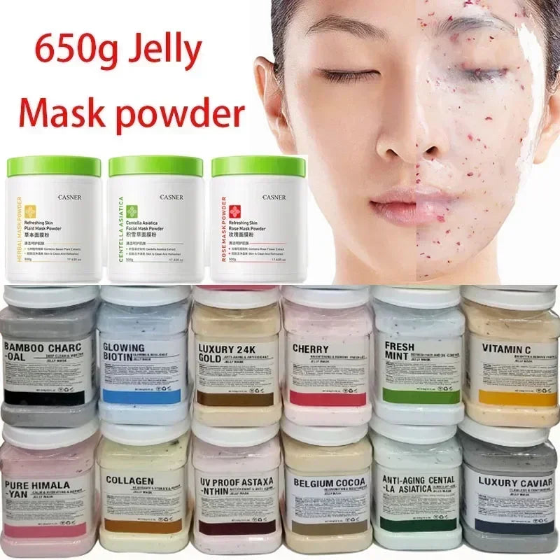 650g Arbutin Rose Jelly Mask Powder