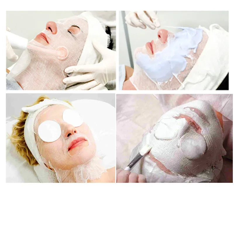 ZiCatkin 50PCS Cotton Beauty  Disposable Facial Mask