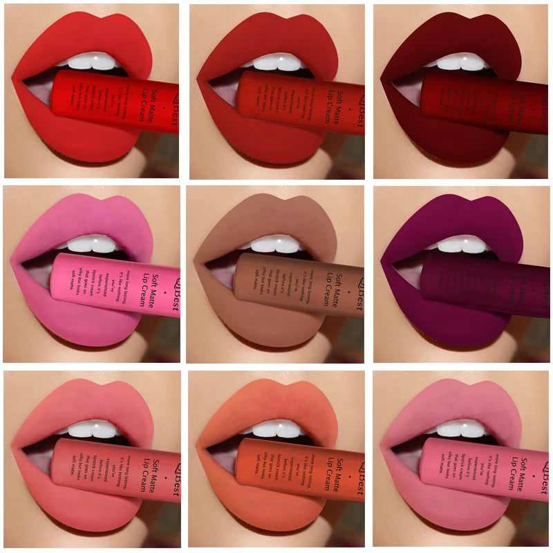 Waterproof Matte Velvet Liquid Lipstick