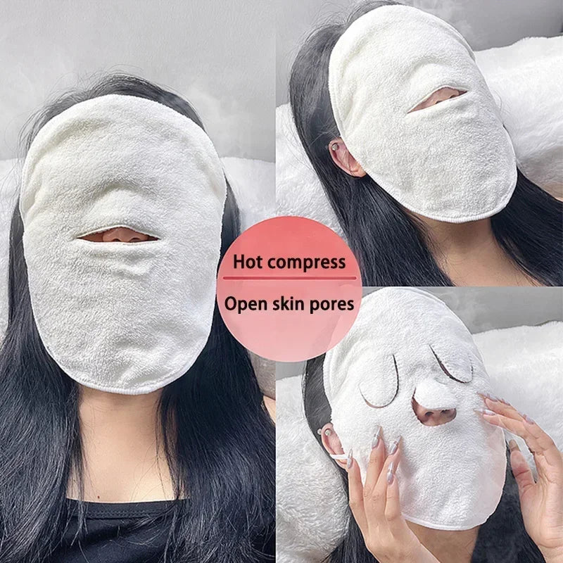 Double Thickness Warm & Cold compress face towel