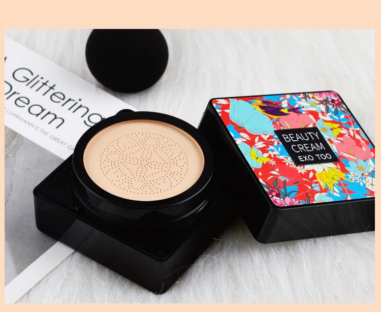 Magic Foundation Mushroom Head Air Cushion CC Cream Waterproof Korean Cosmetics