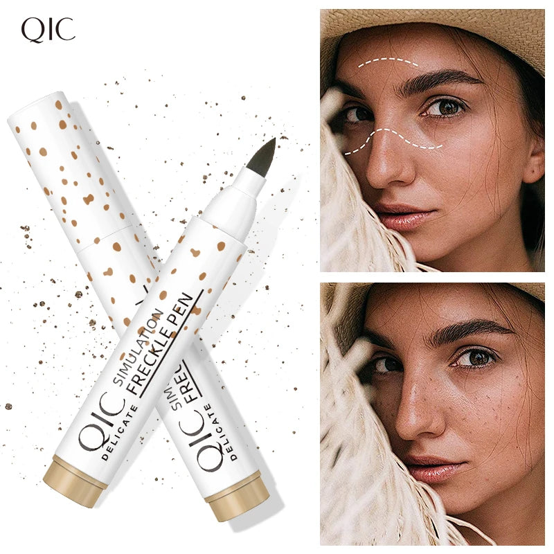 Natural Waterproof Face Fake Freckles Pen