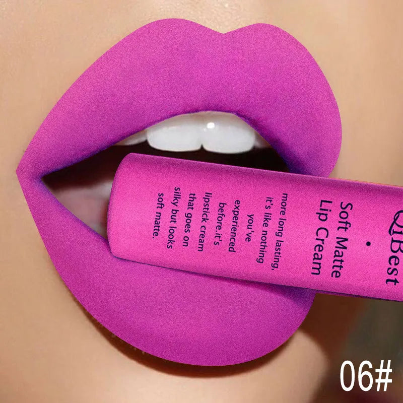 Waterproof Matte Velvet Liquid Lipstick