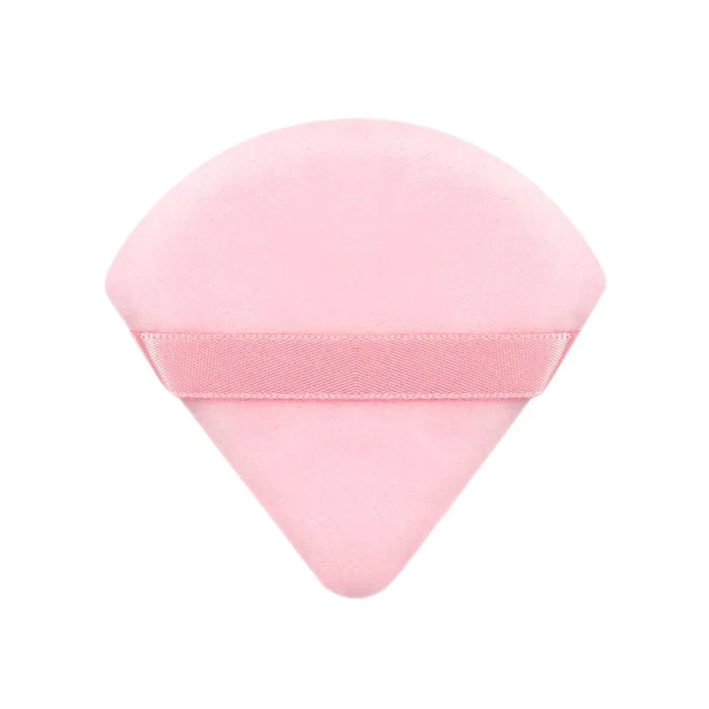 1/3/6Pcs Triangle Velvet Make Up Powder Puff