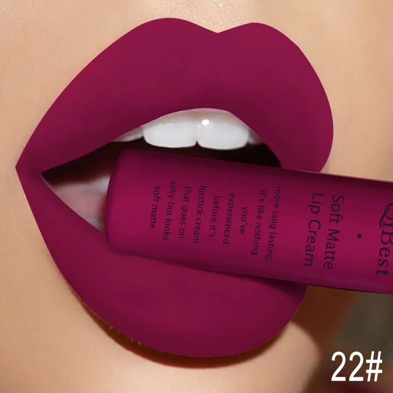 Waterproof Matte Velvet Liquid Lipstick