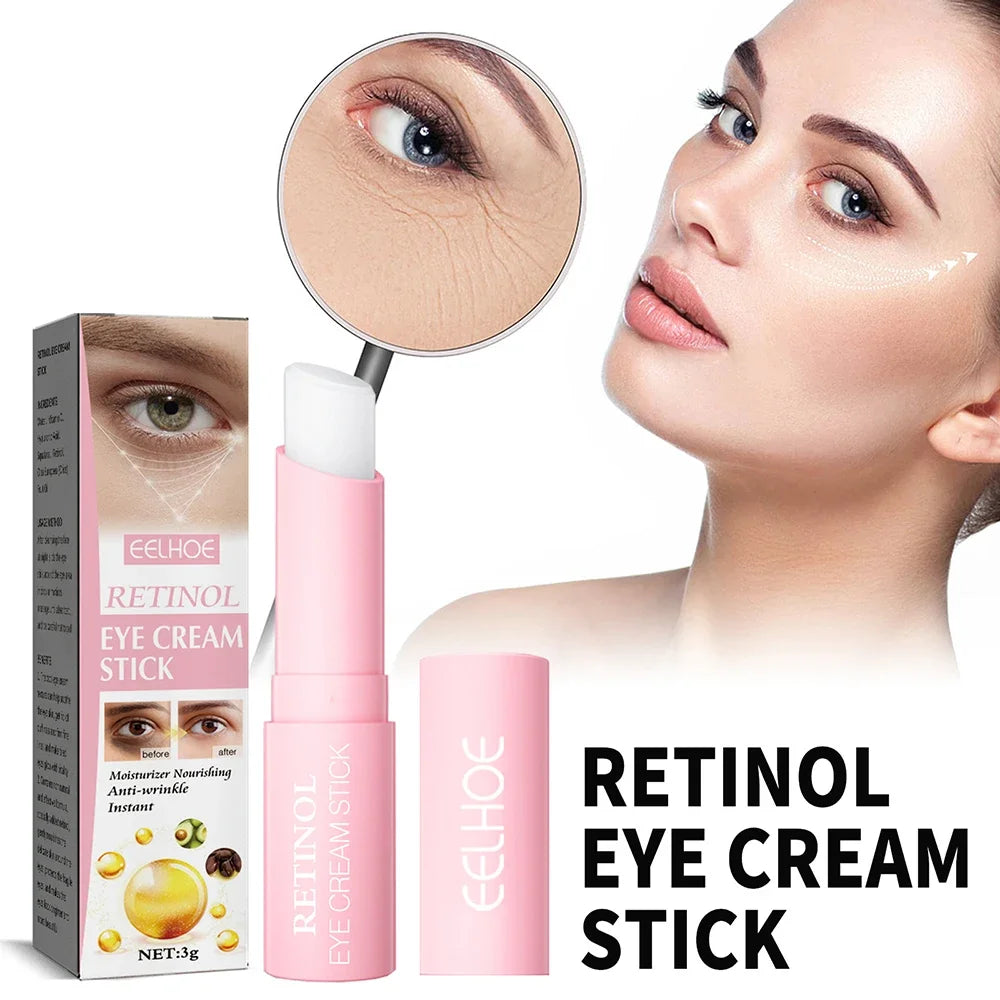 Wrinkle Removing Dark Circles Lightening Fine Lines Moisturizing Whitening Eye Cream Stick