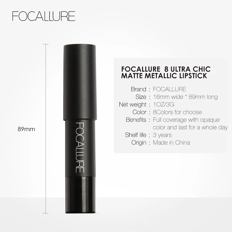 FOCALLURE High Crayons Matte Lipstick Pencil