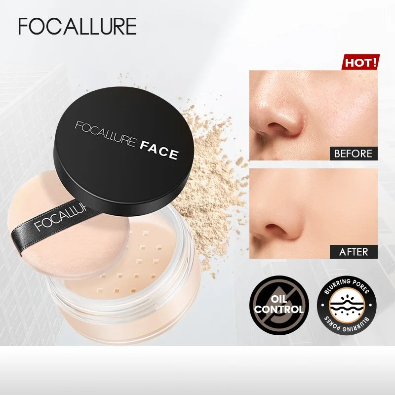 FOCALLURE 9 Colors Matte Face Loose Powder