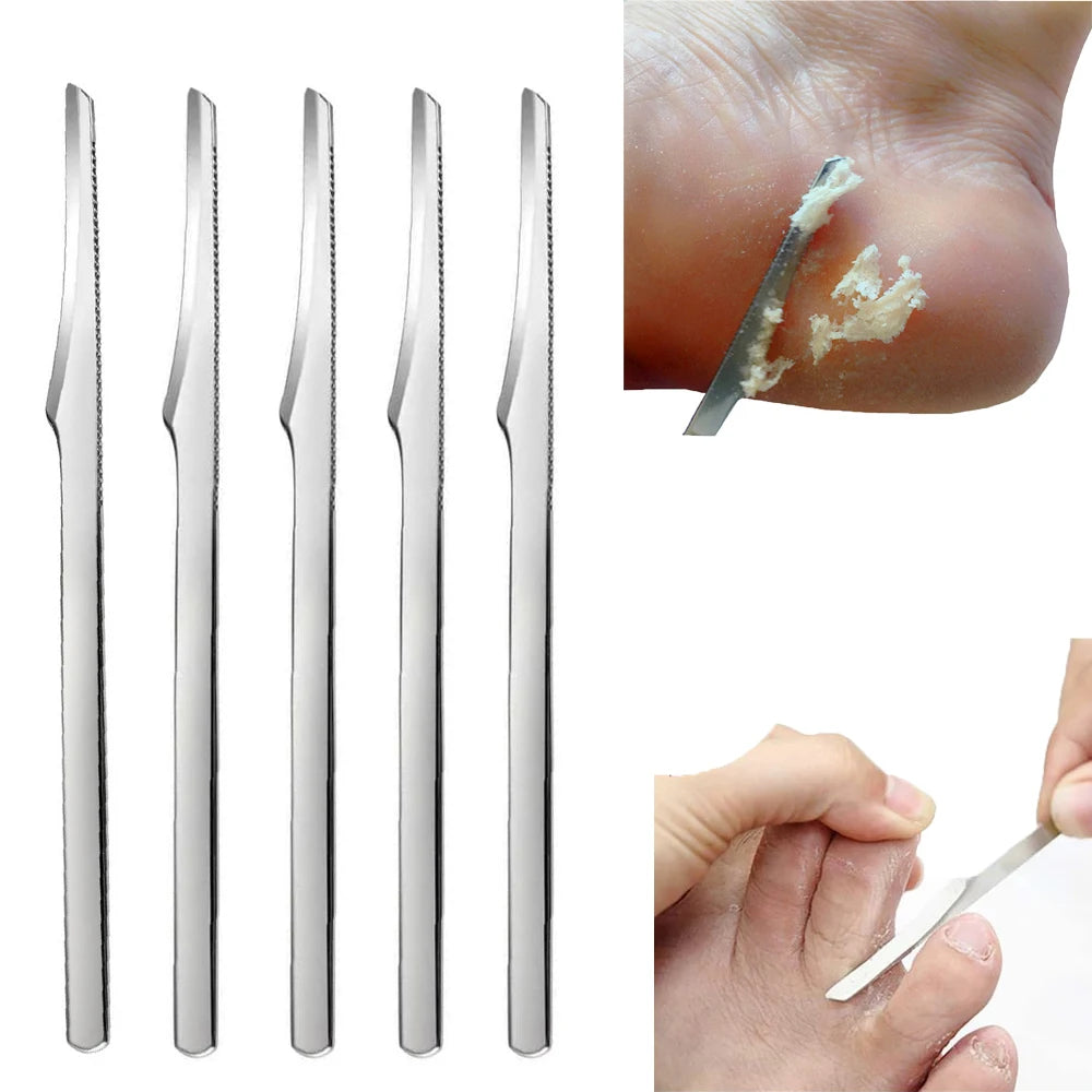 Stainless Steel Pedicure Knife Tools for Dead Skin Remover