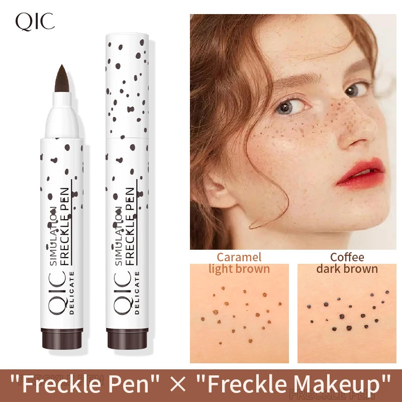 Natural Waterproof Face Fake Freckles Pen