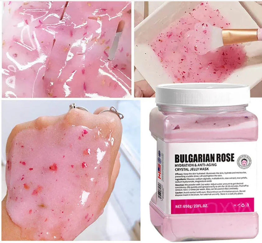 650g Arbutin Rose Jelly Mask Powder