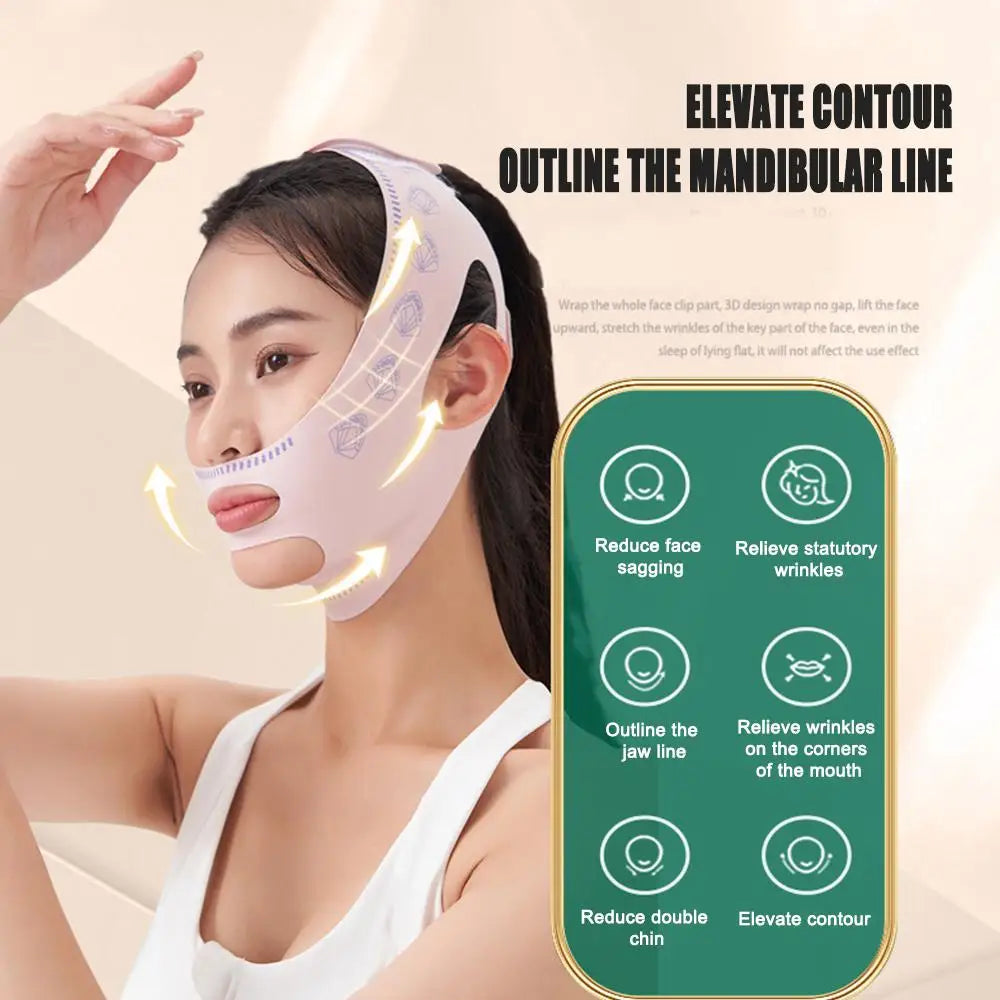 Lifting Mask Face Lifting Anti Wrinkle Strap Band Sleeping Mask Beauty Health