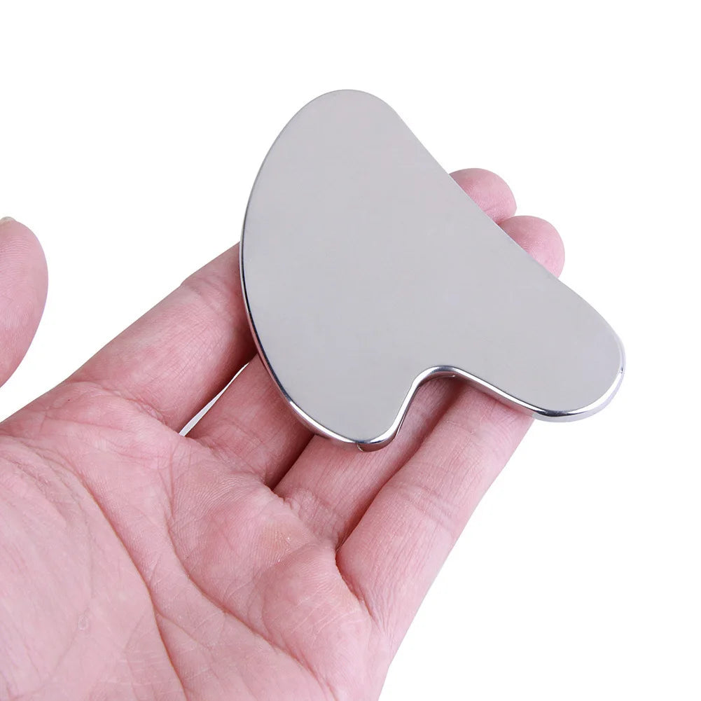 Stainless Steel Gua Sha Scraper Massager For Face Neck Body