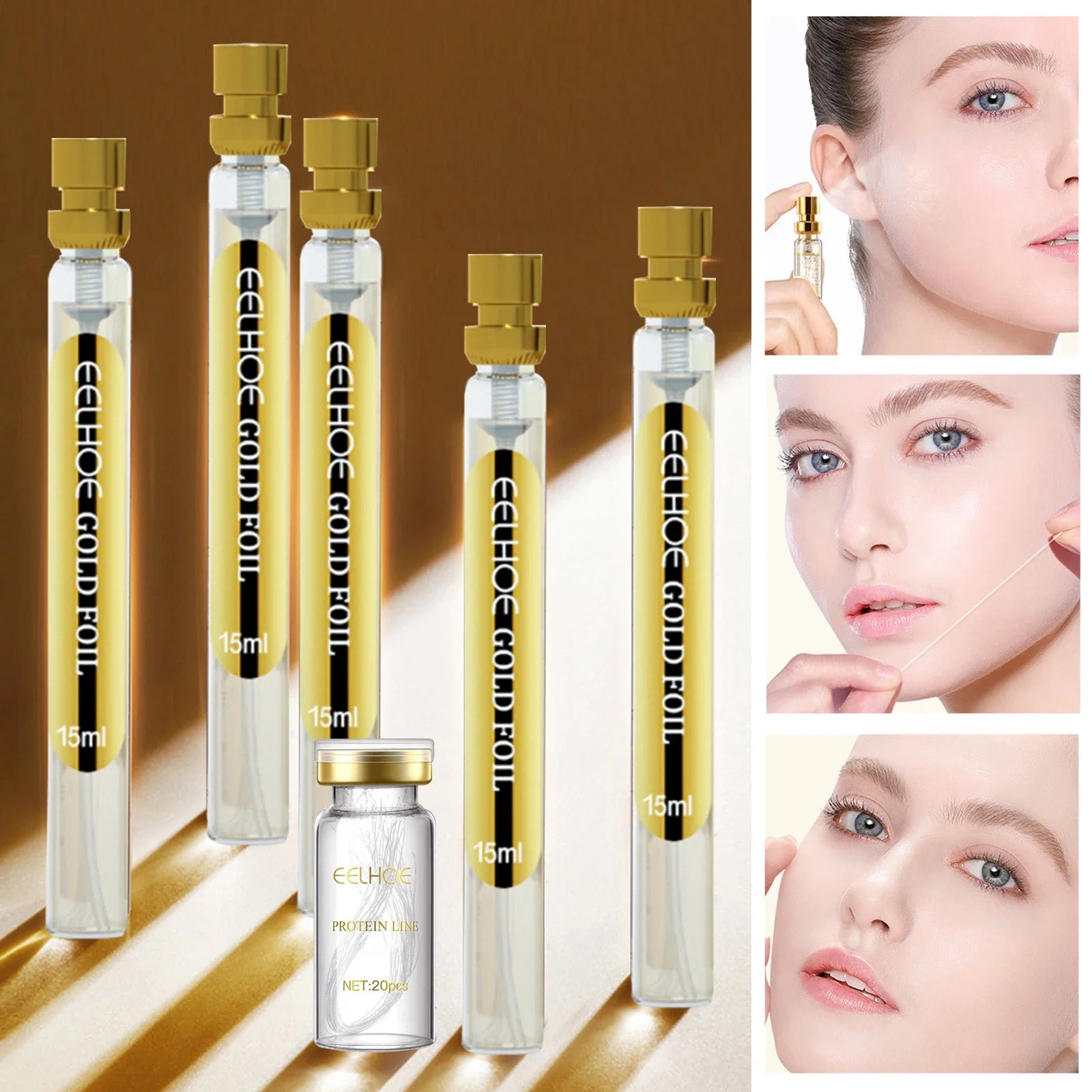 Collagen Thread Instant Wrinkle Remover Serum Set