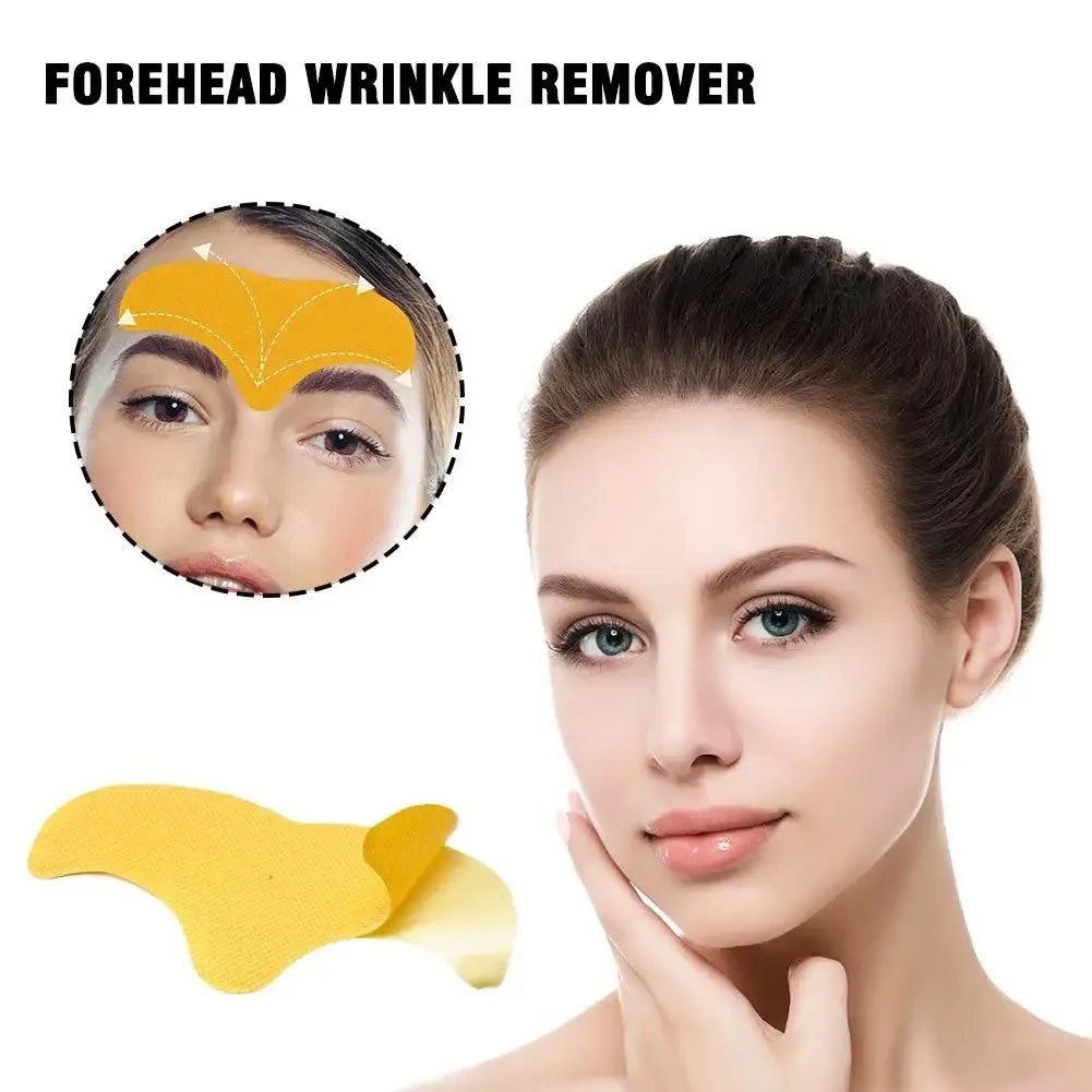 10pcs/box Anti-wrinkle Forehead Line Removal Gel Patch