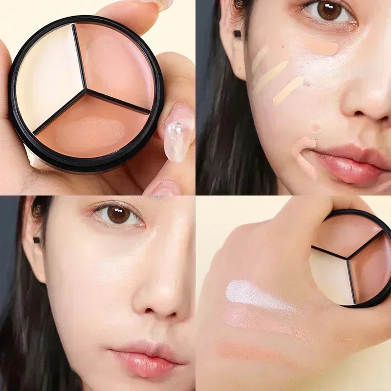 Waterproof Long Lasting Concealer Palette Cream